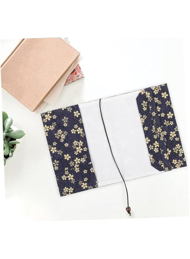 A5 Japanese Sakura Book Sleeve Cover,Adjustable Fabric Book Sleeve Cover Protector Fit for 5.5x8.3 inch Hardcover Softcover Book,Novels,Notebook,Diary - Image 5