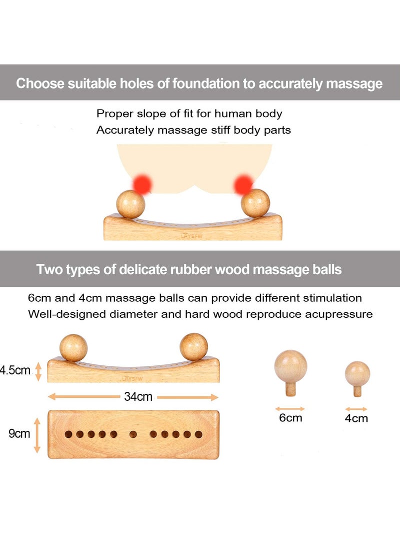 Psoas Muscle Release Tool, Personal Body Massage for Release Back Bain, Trigger Point Physical Therapy with 6 Massage Heads - Image 4