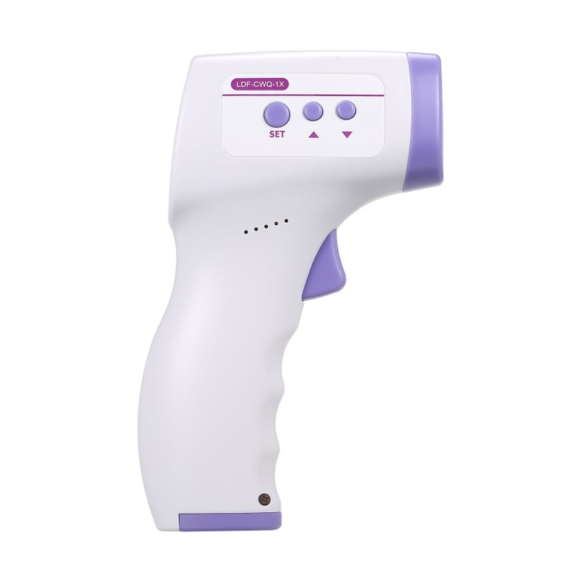 Non-Contact Infrared Thermometer: White, High-Precision Sensor - Instant Measurement, Stable Performance for Adults, Multi-Person Use in Complex Environments - Image 3