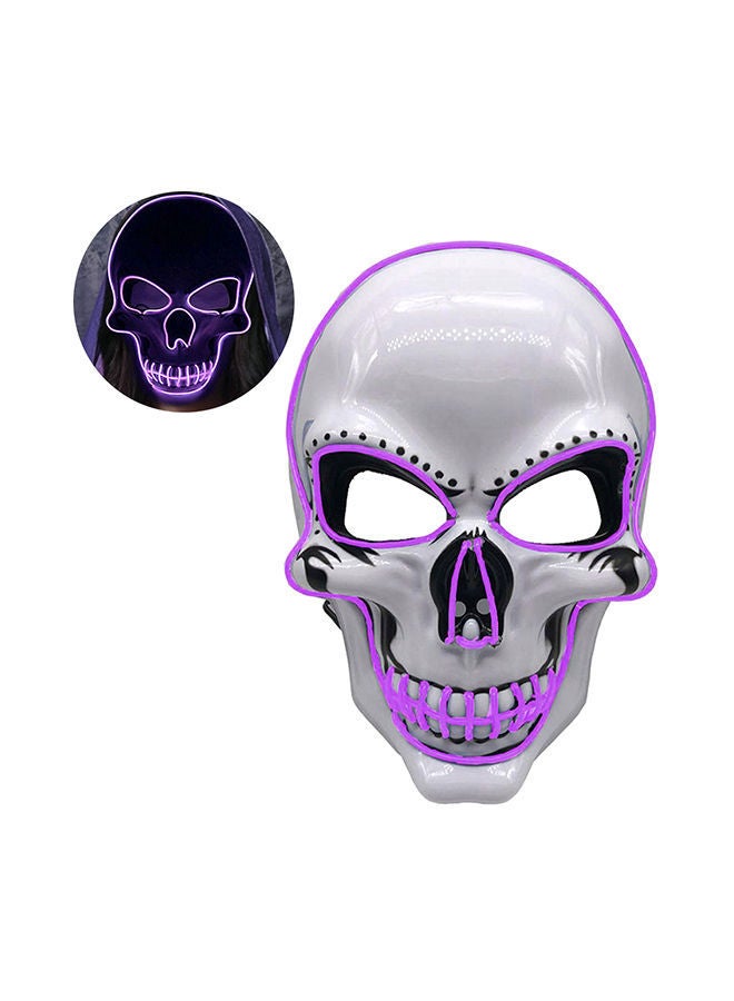 NIBEMINENT Led Glowing Mask Purple/White - Image 1
