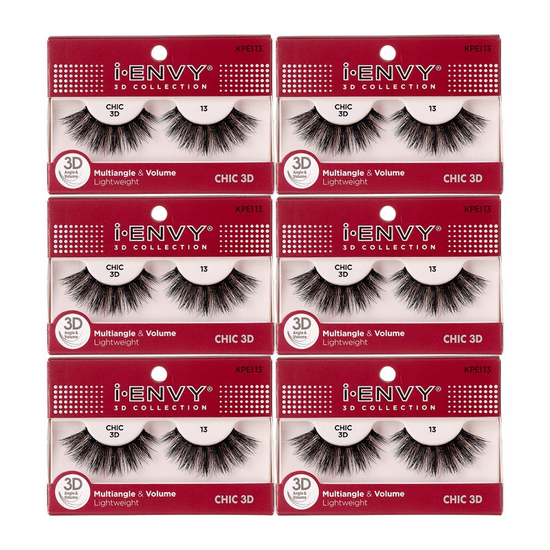 i.Envy i-Envy 3D Glam Collection Multi-angle & Volume (6 PACK, KPEI13) - Image 1