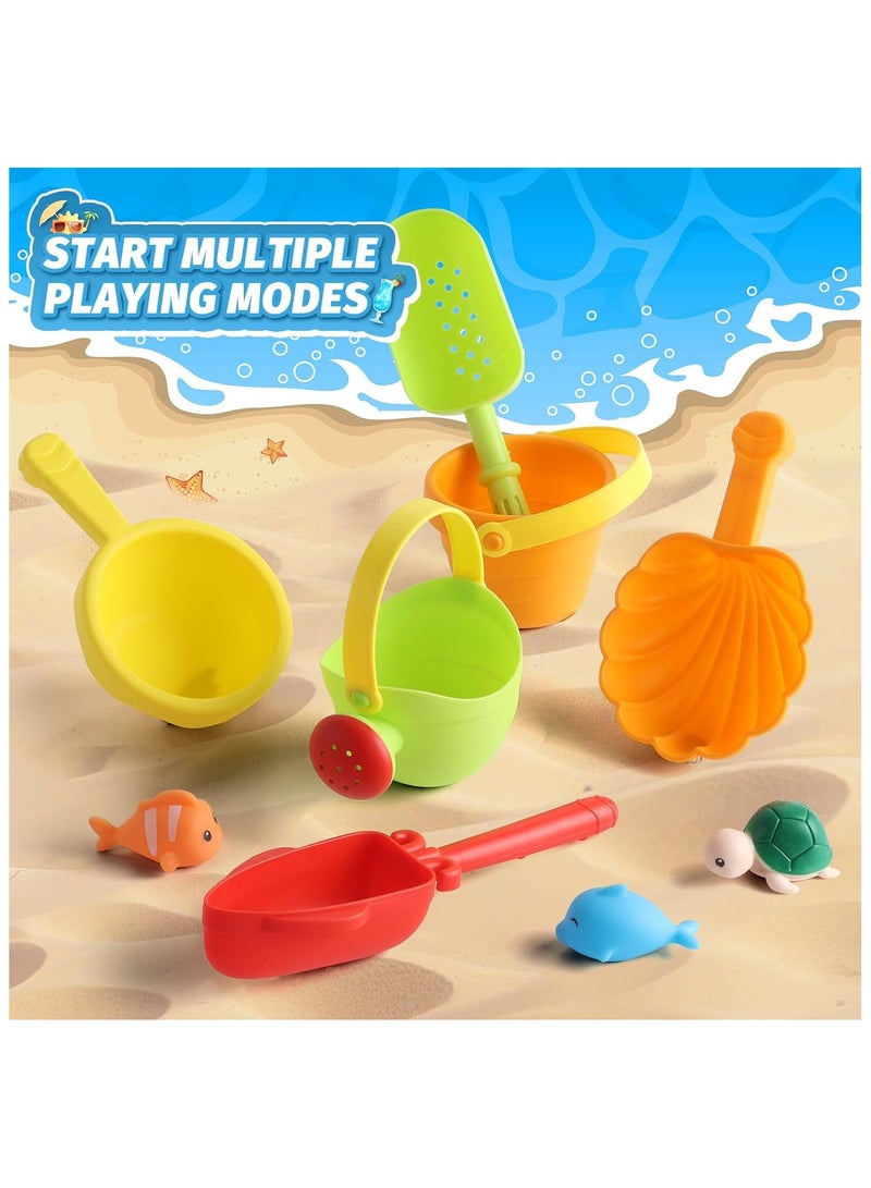 Auto Water Table for Kids 3-5 with Water Pumb, 3-Tier Toddlers Sand Water Table, Rain Showers Splash Pond for Outdoor Beach Backyard Summer, Activity Sensory Play Table for Boys Girls  - Image 5