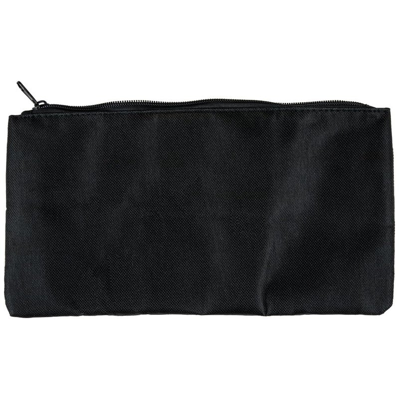 Klein Tools VDV770-500 Nylon Zipper Pouch, Divided Black Tool Bag, Various Use Including Klein Tools Tone and Probe Kit Cat. No. VDV500-820 - Image 3
