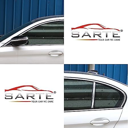 SARTE SA55B55 Car Window Chrome Beading Roll Meter | Chrome Beading Roll Meter for car (10 Meter APX) - Image 5