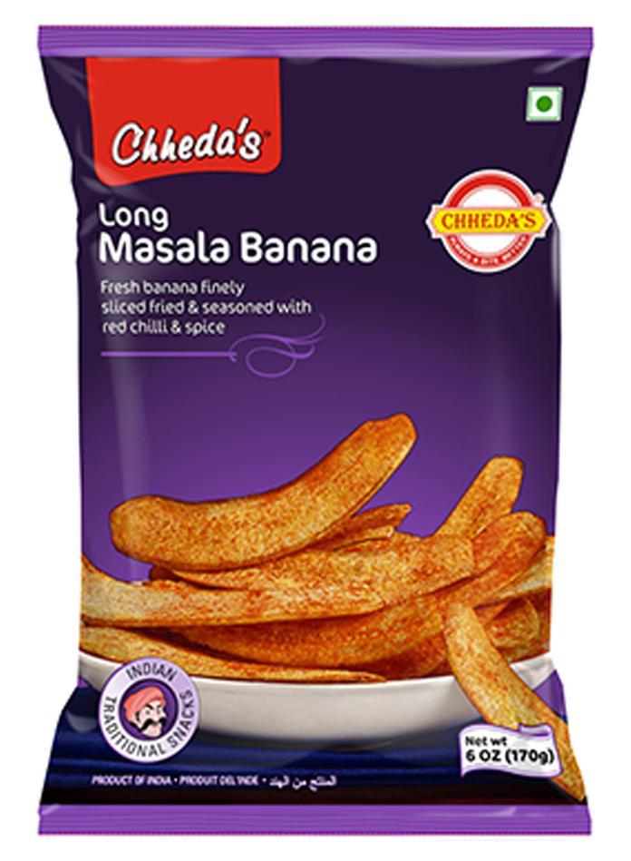 noon Chheda's Long Masala Banana Chips 170grams + Barbican Malt Beverage, Can, 250ml X 6 Pack of 6 - Image 2