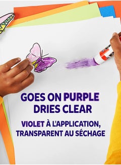 ELMER'S 3-Piece Disappearing Purple Glue Sticks  - Image 2