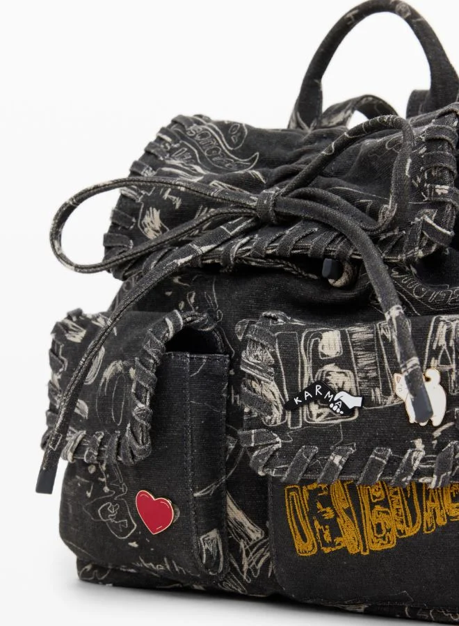 DESIGUAL Small Backpack With Pockets