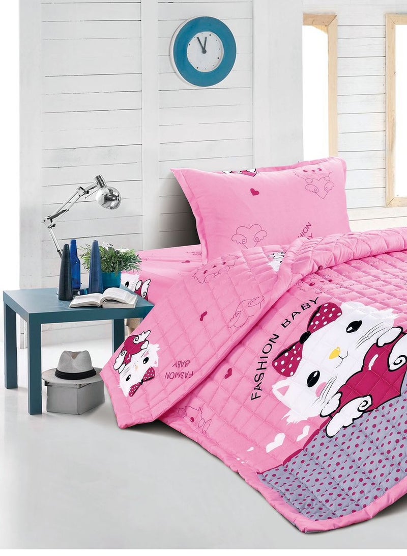 مينج لي طقم لحاف سرير مضغوط مكون من 3 قطع رسوم اطفال - Image 2