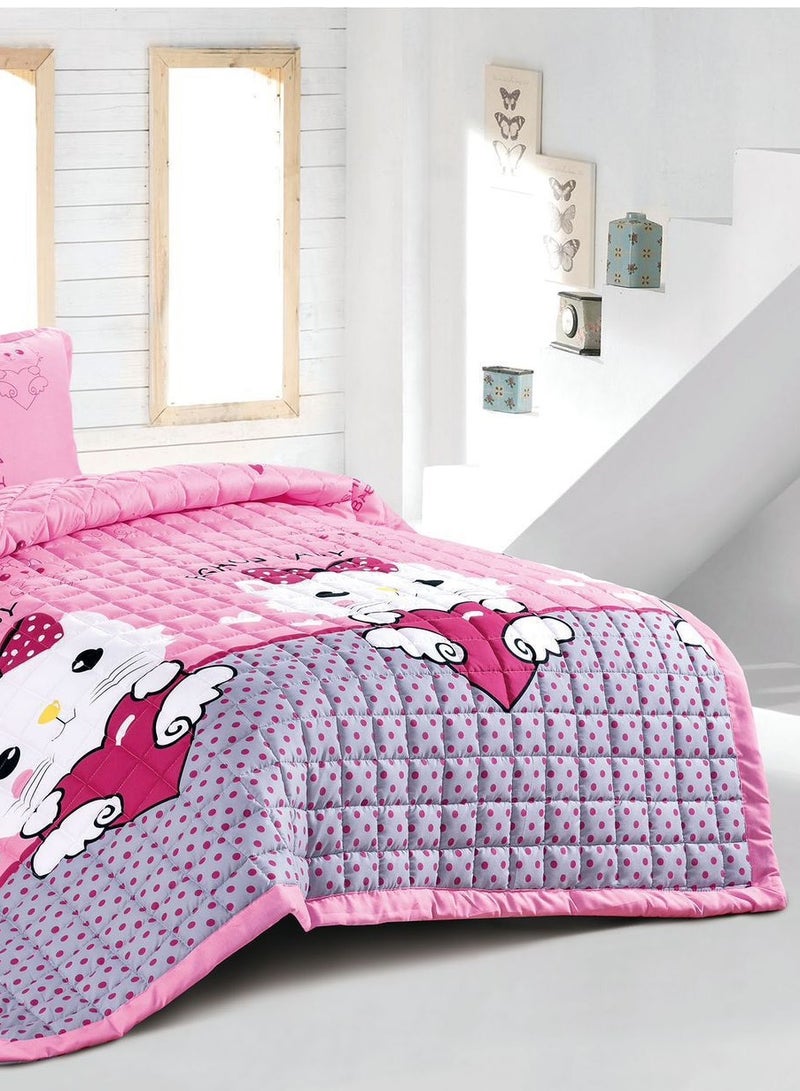مينج لي طقم لحاف سرير مضغوط مكون من 3 قطع رسوم اطفال - Image 3