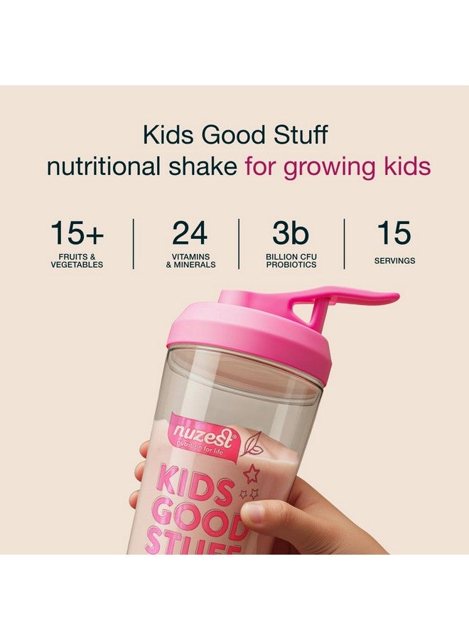 Nuzest - Kids Good Stuff - Vegan Smoothie Mix - Rich Chocolate - Multivitamin Nutritional Supplement Protein Shake - Dairy Free - Supporting Growth and Development - 225g/ 7.9 oz (15 Servings) - Image 1