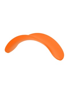 2024 Airpods Max Headset Protective Cover Ear Cap Head Beam Shell Silicone Protective Cover-Color:Orange Beam Cover-Model:Airpods Max
