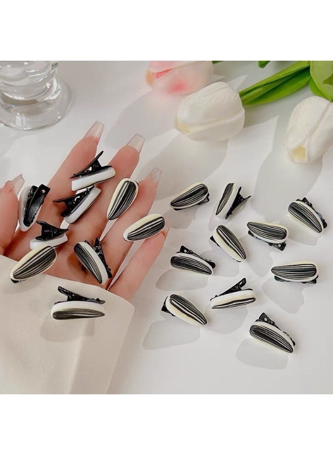 Simulation fun melon seed hairpin for women side forehead bangs clip hairpin  10pcs - Image 3