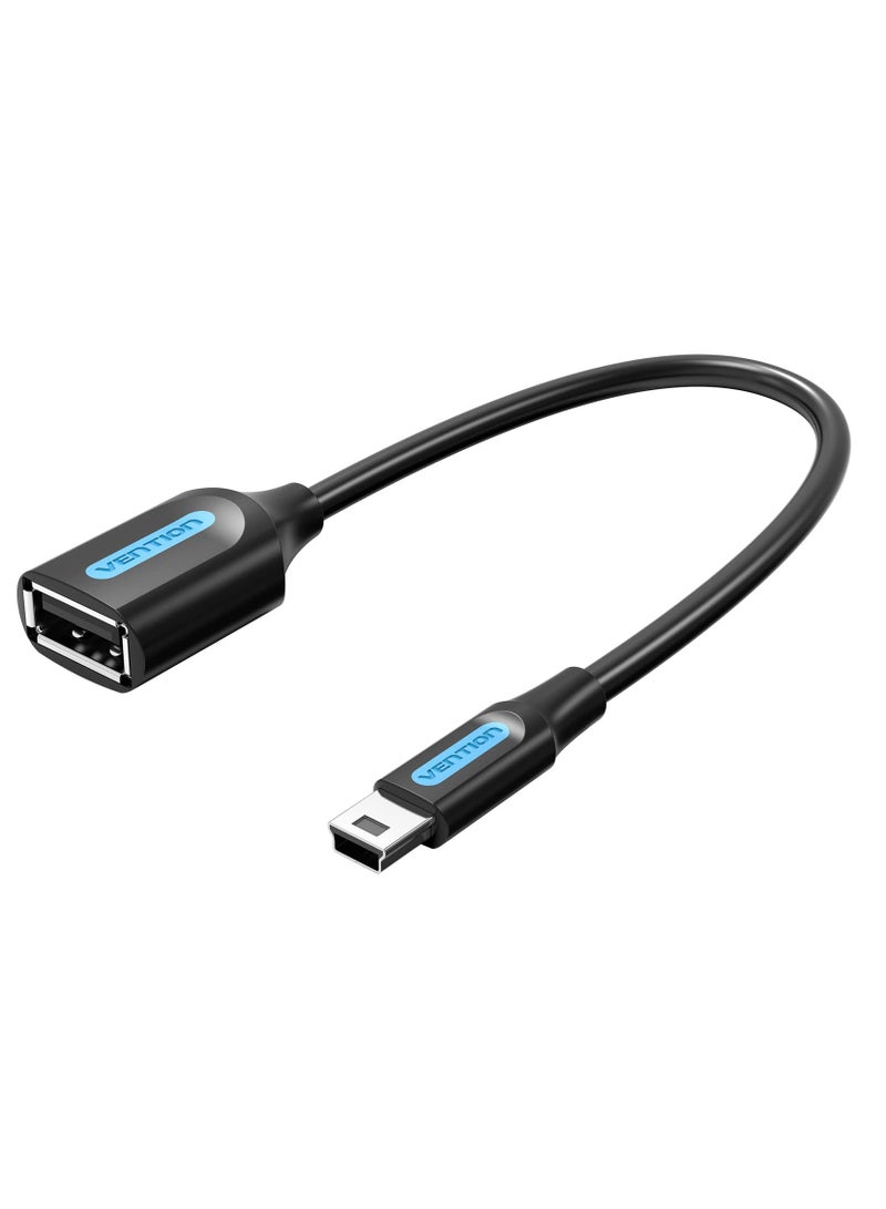 فينشن ميني USB OTG كابل USB صغير ذكر إلى أنثى USB للكاميرا المحمول USB 2.0 ميني بي إلى يو إس بي أ - Image 1