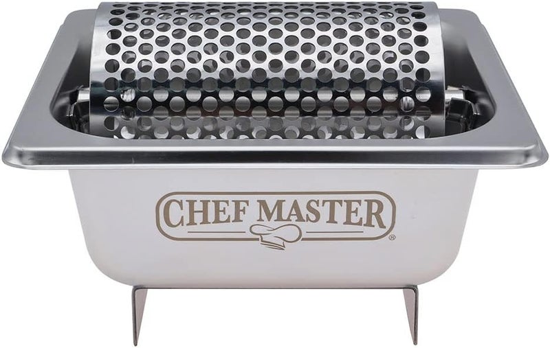 Chefmaster Butter Spreader Wheel, Griddle Butter Roller Saver That Can Hold 3 Sticks of Butters, Stainless Steel Butters Spreader for Breakfast, Tailgating, Picnics, Camping, Griddle Tools by - 90244 - Image 1