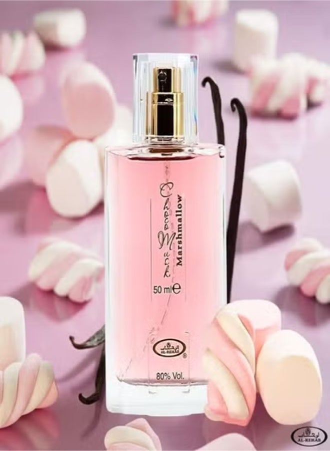Alrehab Choco Musk Marshmallow Eau De Parfum - Sweet Gourmand Fragrance (50ml) - Image 2
