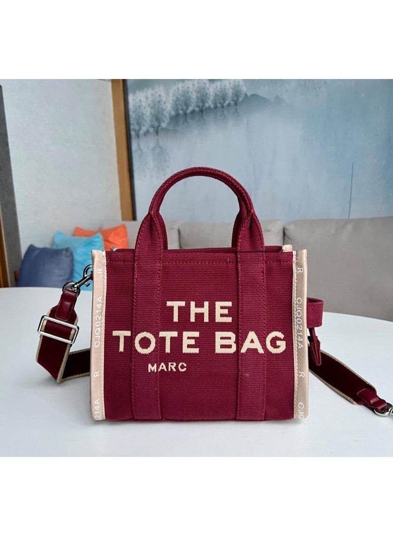 marc bag women canvas shopper bag the tote bag SMALL SIZE 26CM - Image 1
