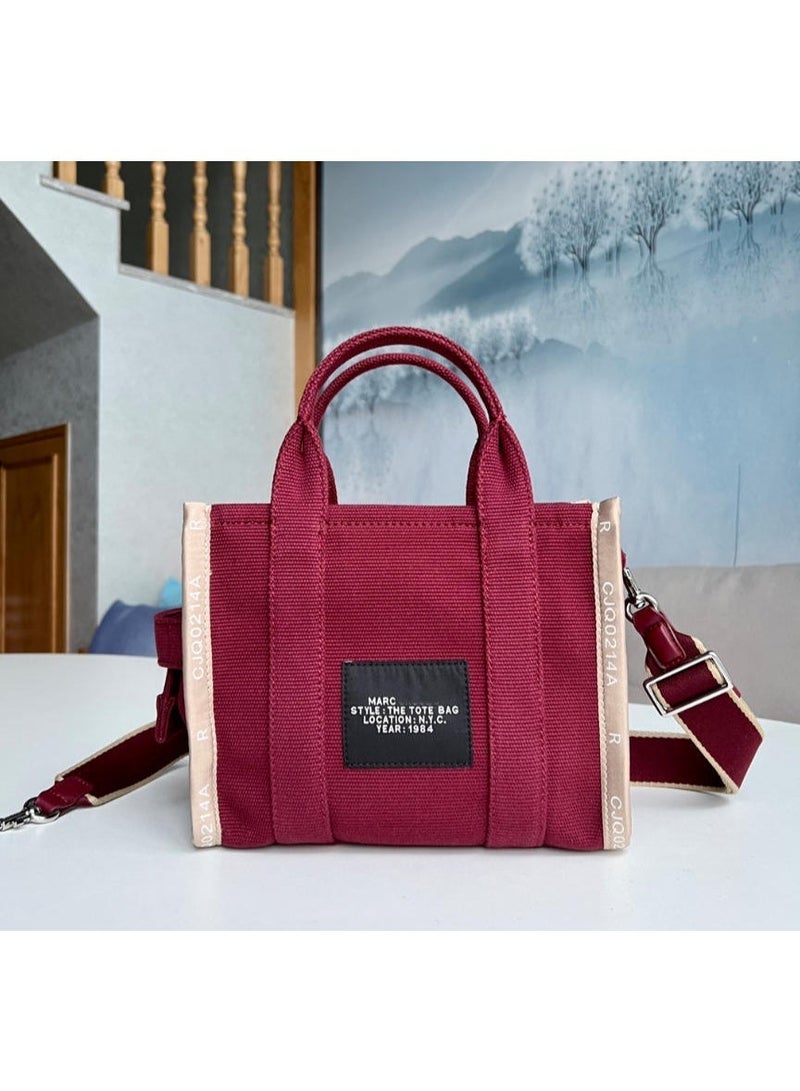 marc bag women canvas shopper bag the tote bag SMALL SIZE 26CM - Image 2