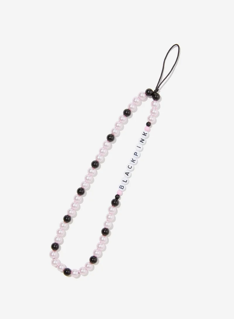 Typo Black Pink X Typo Phone Charm Strap