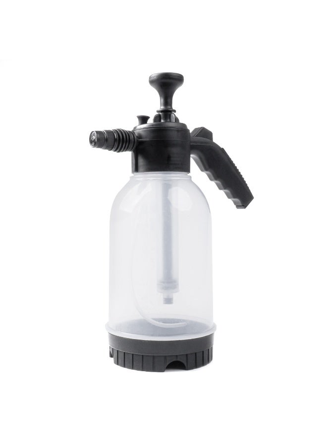 AMIO 2L Hand Pump Pressure Sprayer & Foam Sprayer – Chemical Resistant Manual Foaming Sprayer for Car Cleaning and Detailing - Image 1