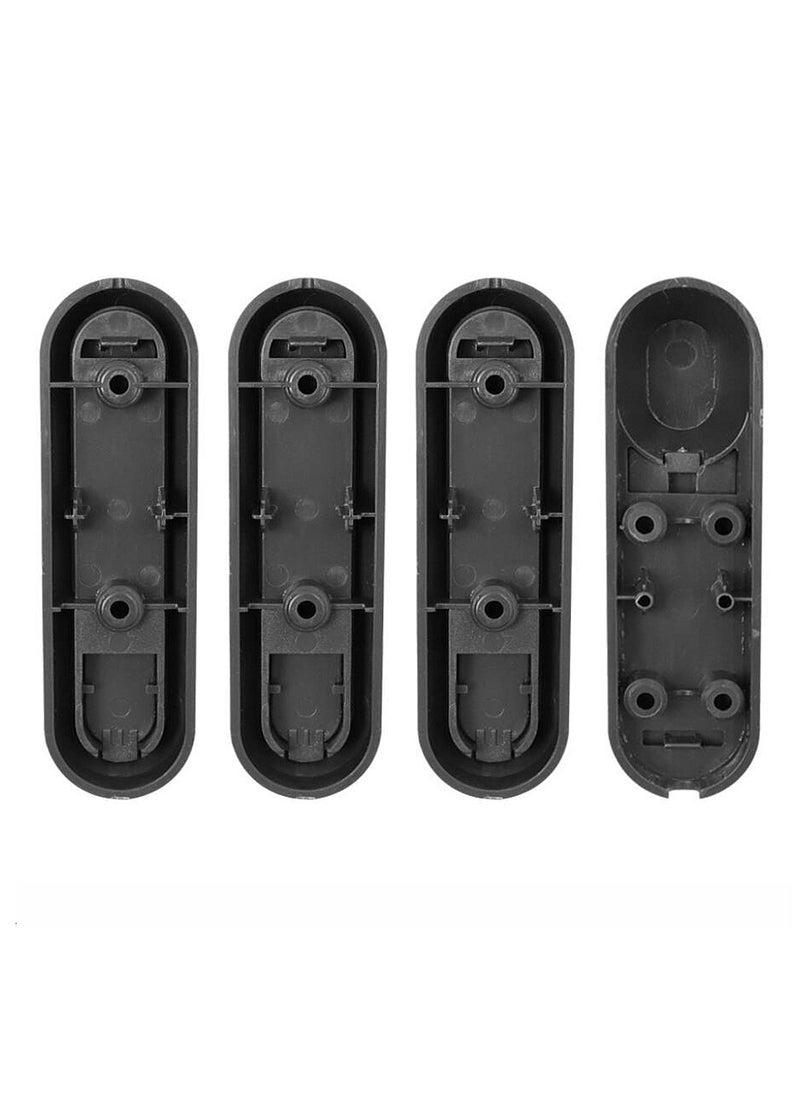 SYOSI Reflective Scooter Rear Side Wheel Cover, Reflective Strip Scooter Wheel Hubs Cap with Screws Rear Wheel Protective Decorative Shell Compatible for Xiaomi 1S M365 Pro Pro2 Scooter  - Image 5