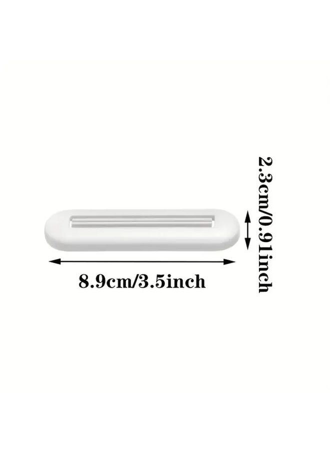 4pcs Plastic Tube Squeezer Manual Toothpaste Cream Dispenser For Cosmetics Hair Dyes - Image 4