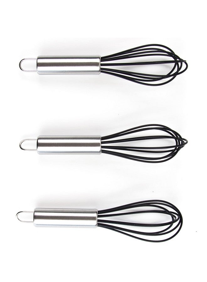 Salon Supply Co Hair Color Whisk - Set of 3 - Hair Color Mixer - Silicone with Stainless Steel Handle - Salon Hair Wisk - Color Whisk - Hair Whisk Color Mixer - Hair Dye Whisk - Color Wisk - Image 1