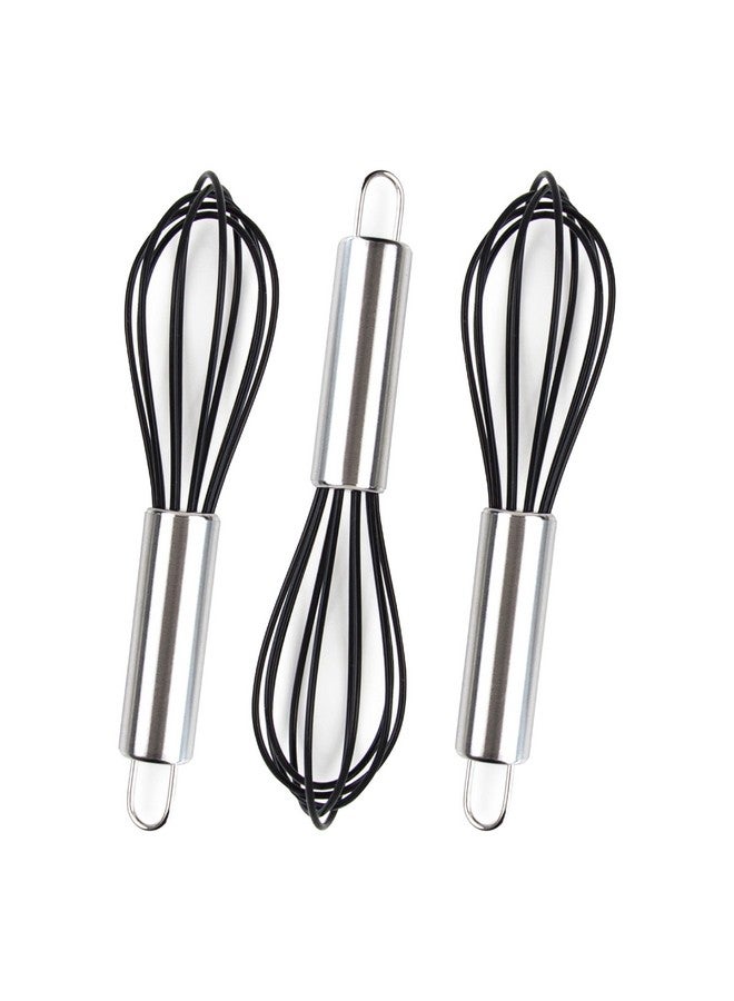 Salon Supply Co Hair Color Whisk - Set of 3 - Hair Color Mixer - Silicone with Stainless Steel Handle - Salon Hair Wisk - Color Whisk - Hair Whisk Color Mixer - Hair Dye Whisk - Color Wisk - Image 4