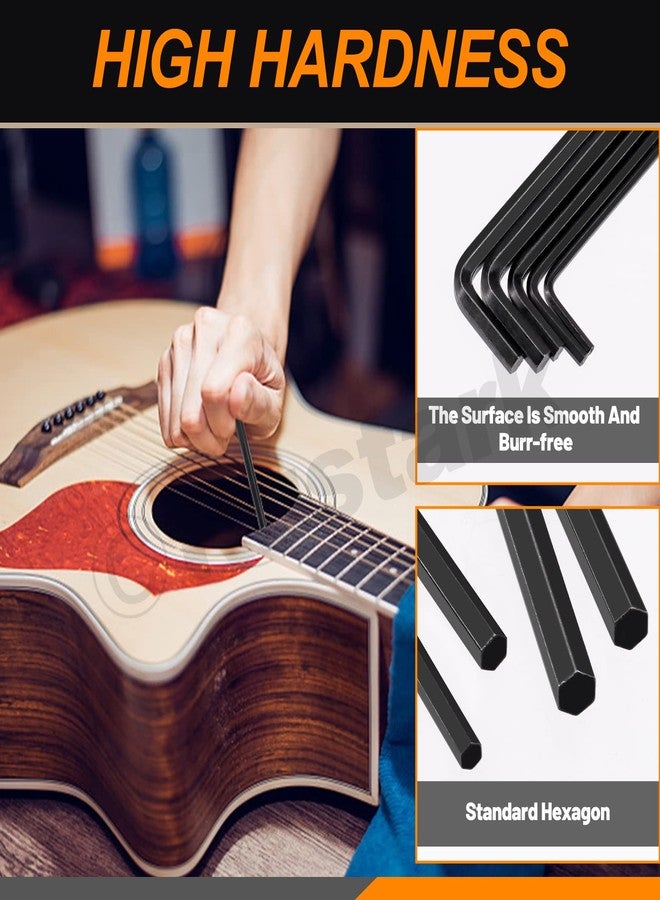 Rustark Guitar Allen Wrench Set Lengthened Truss Rod Allen Wrenches Truss Rod Hex Wrenches for Guitar - Image 5