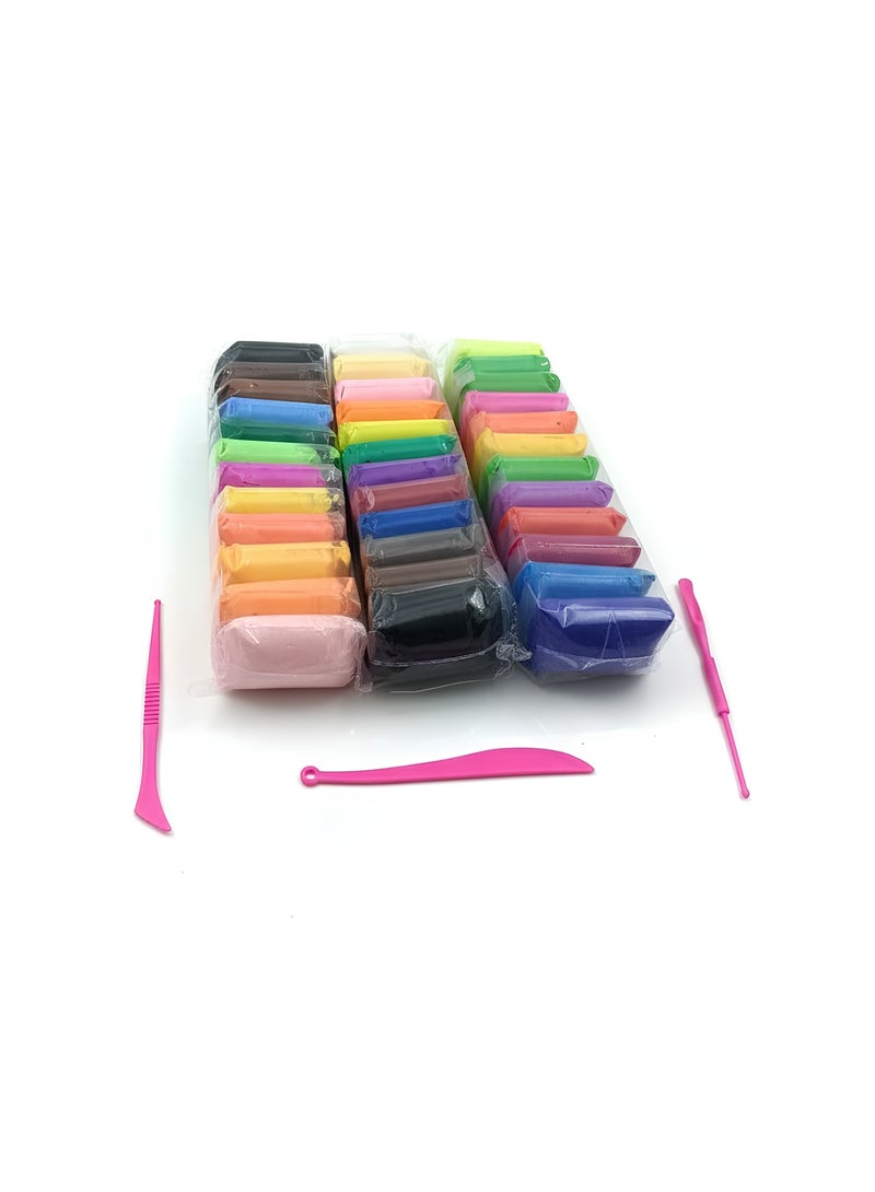 HASSM 36-piece assorted modeling clay set - Image 2