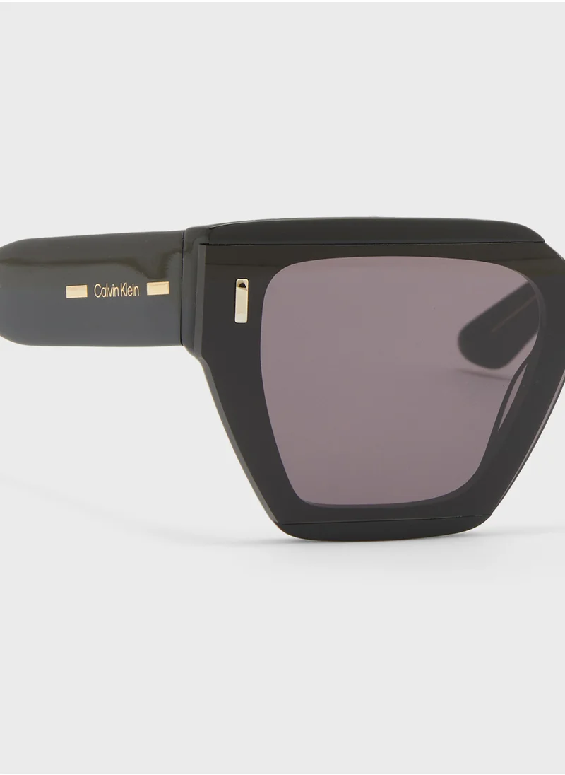 CALVIN KLEIN Modified Rectangle Sunglasses