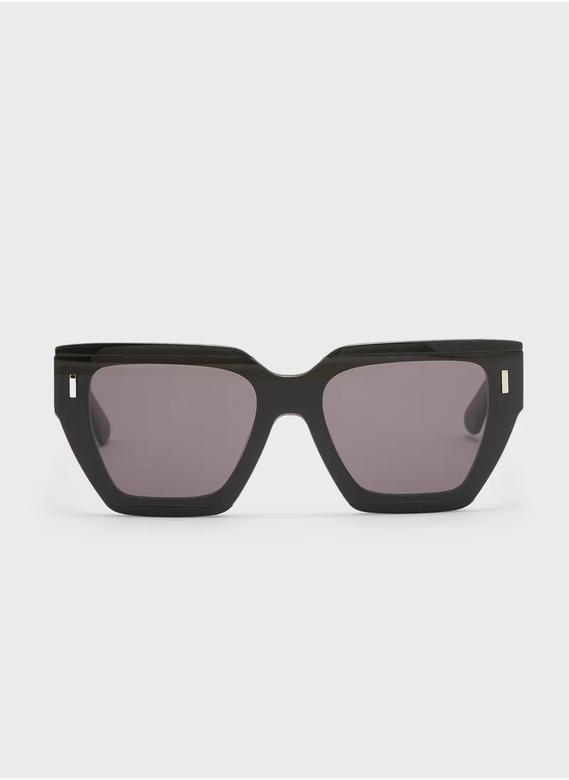 CALVIN KLEIN Modified Rectangle Sunglasses