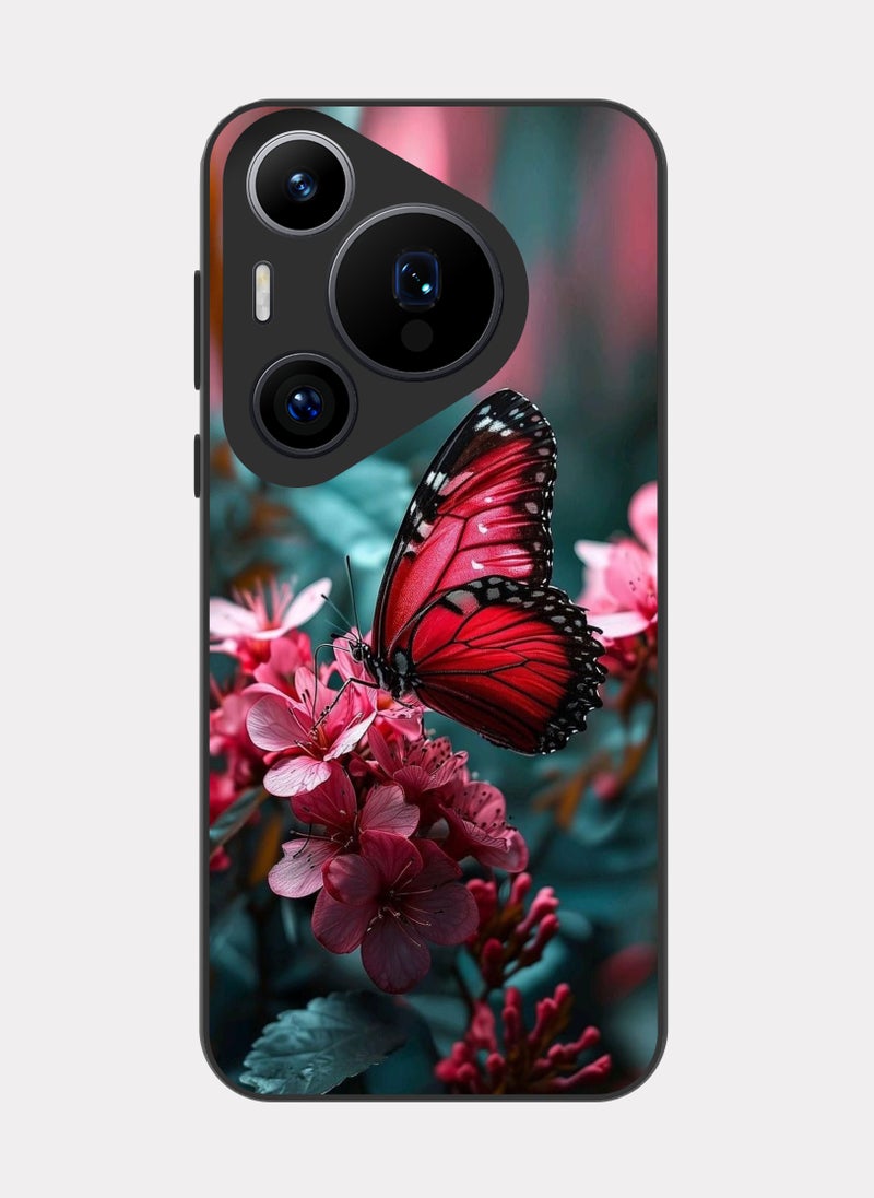 PXLAAT Huawei Pura 70 Pro case cover Butterfly - Image 1