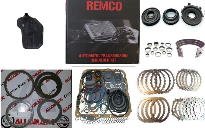 4L65E 4L60E Rebuild Kit Deluxe W High Friction Plates 04Up Automatic Transmission
