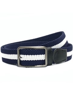 Classic Milano Classic Milano® Braided Canvas Woven Elastic Stretch Belt for Men/Women/Junior with Multicolored Belt men Enclosed in an Elegant Gift Box by Milano Leather  - Image 2