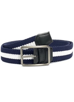 Classic Milano Classic Milano® Braided Canvas Woven Elastic Stretch Belt for Men/Women/Junior with Multicolored Belt men Enclosed in an Elegant Gift Box by Milano Leather  - Image 3