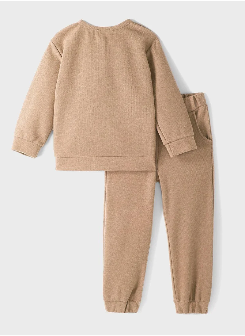 جون Kids Essential Tracksuit Set