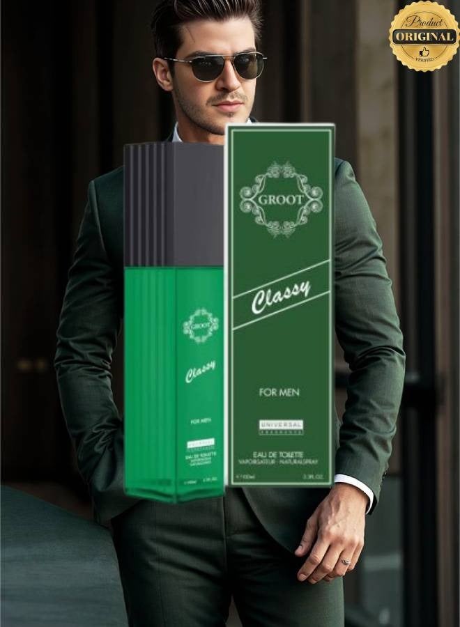 Uf Groot Classy For Men Perfume EDT 100ML - Image 1