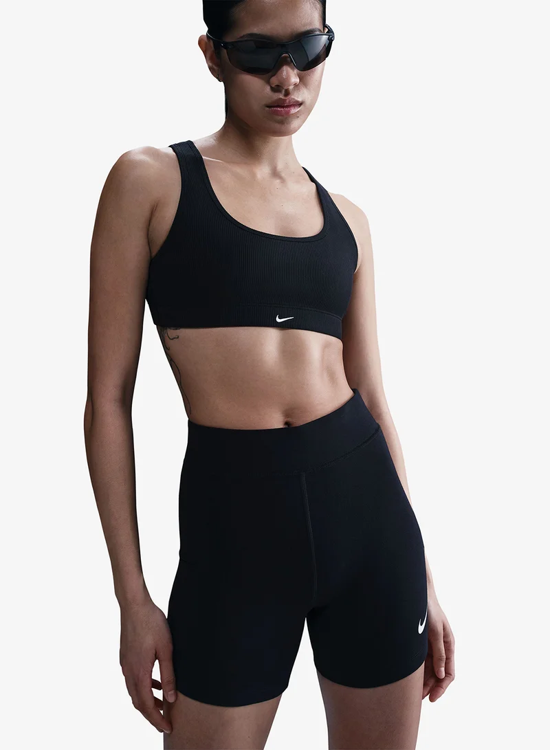 Nike BLACK/(SAIL) 5" Nsw Classic High-Rise Shorts for Women | Best Price UAE