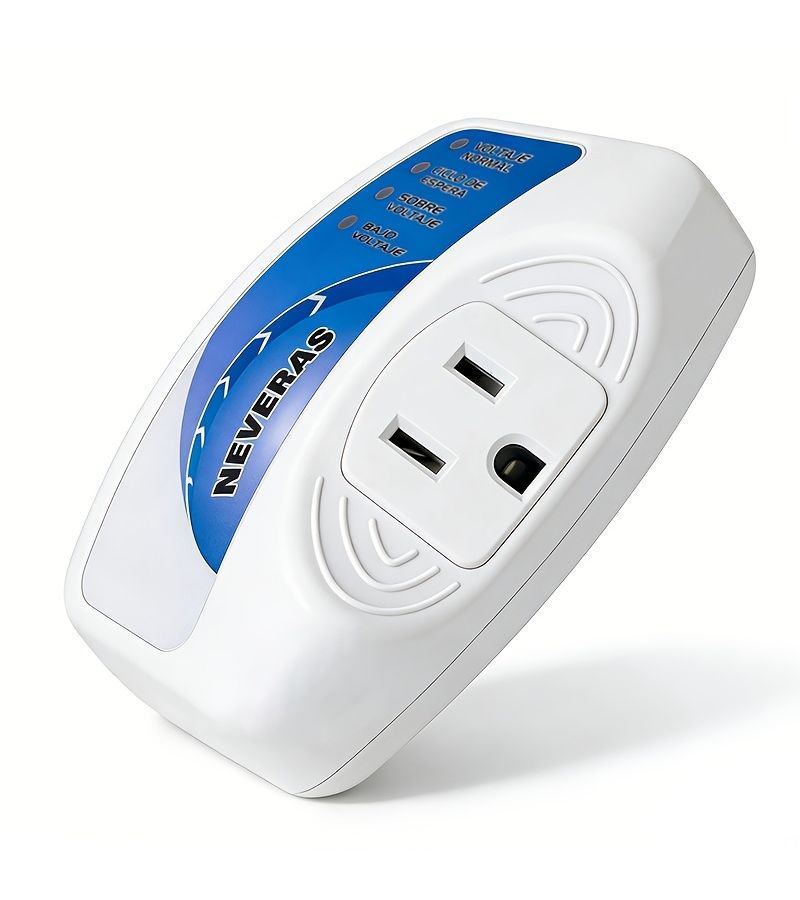 2 Pack Surge Protector 10A 120V 140J Multi Function Wall Mounted Power Strip for Home Appliance TV PC PS5 - Image 1