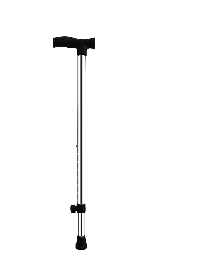 KDS SURGICAL عصا المشي Kds Surgical ذات الساق الواحدة المصنوعة من الكروم - Image 1