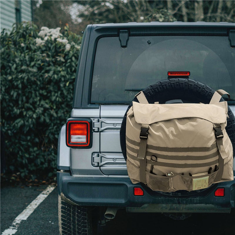 Outdoor Off Road Spare Tire Trash Bag Car Spare Tire Trash Storage Bag for Camping - Image 3