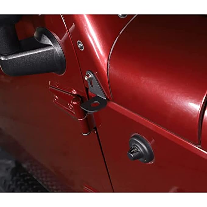 rayihni Compatible with 2007-2022 Jeep Wrangler JK JL, CB Radio Antenna Mount Bracket, Passenger Side - Image 2