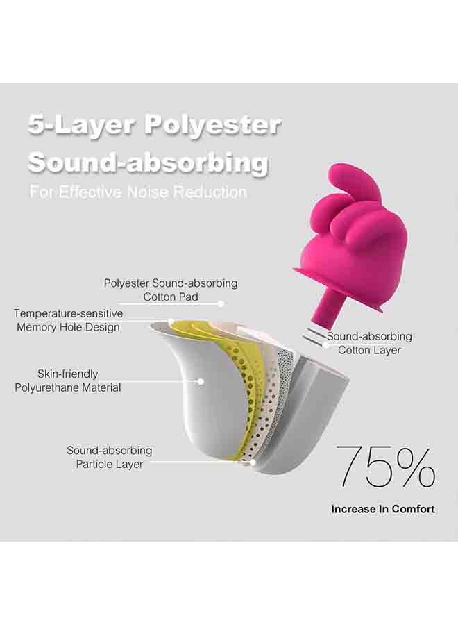 Generic Sleep Earplugs, Noise Reduction Earplugs for Children & Adults, Reusable  Ear Protection for Sleep, Snoring, Travel, Study, Work & Swimming  - Image 5