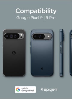 Spigen جراب رفيع مناسب لهاتف Google Pixel 9 / جراب Pixel 9 PRO - معدني  - Image 2