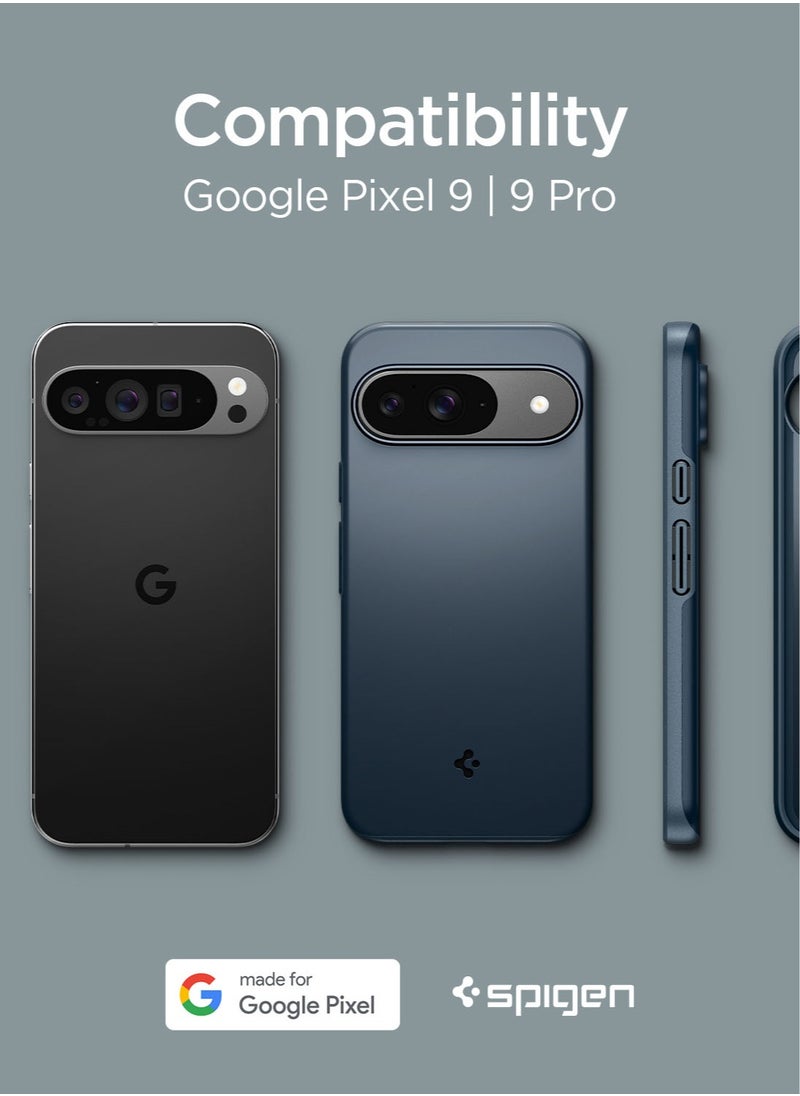Spigen Thin Fit Google Pixel 9 Case / Pixel 9 PRO Case Cover - Metal Slate  - Image 2