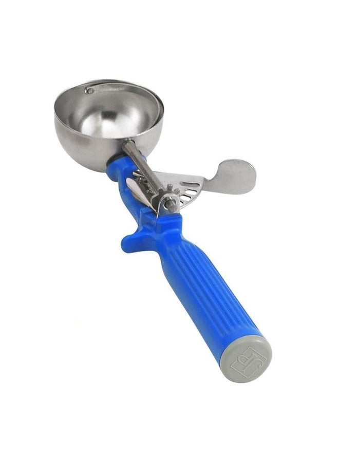 Vollrath 2 oz Stainless Steel Disher - Size 16,Dark Blue - Image 1