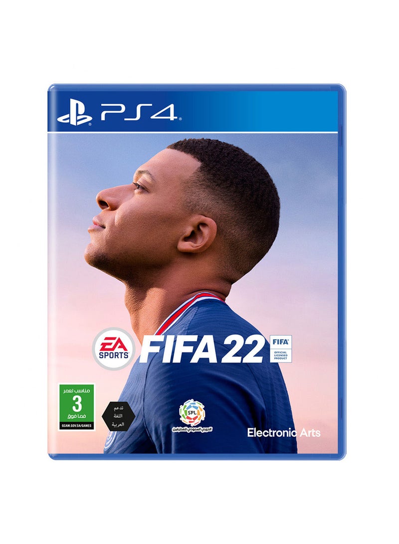 EA Sports PS4 Sports FIFA 22 (KSA version) - PlayStation 4 (PS4) - Sports - playstation_4_ps4 - Image 1