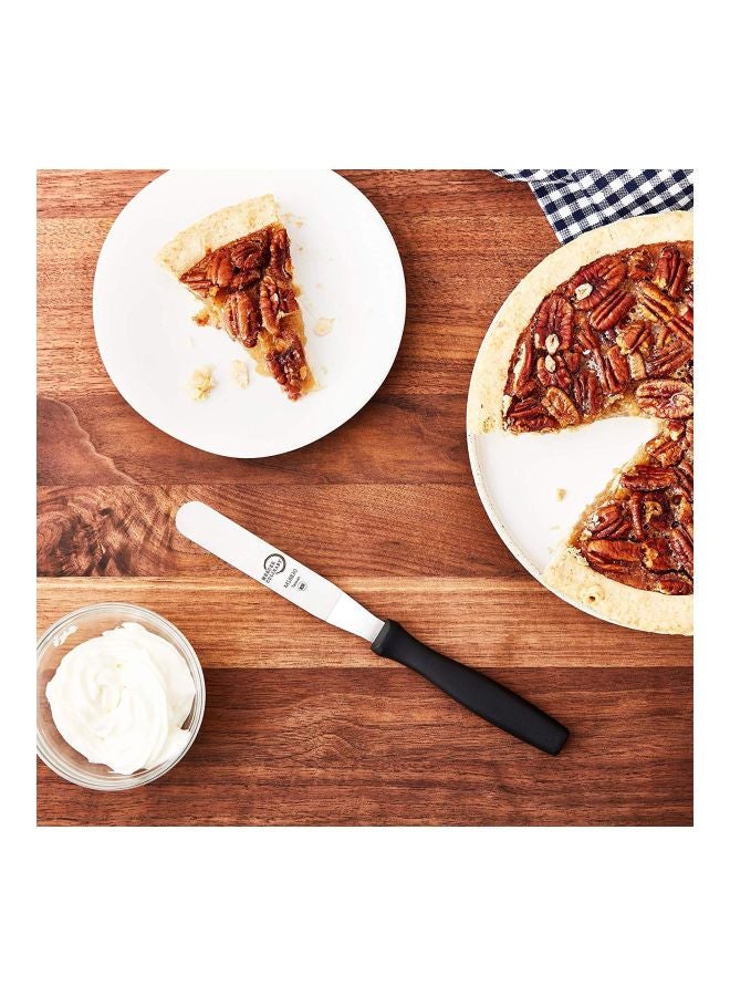 Mercer Culinary Offset Spatula, 4.5 Inch, Stainless Steel,Black - Image 4