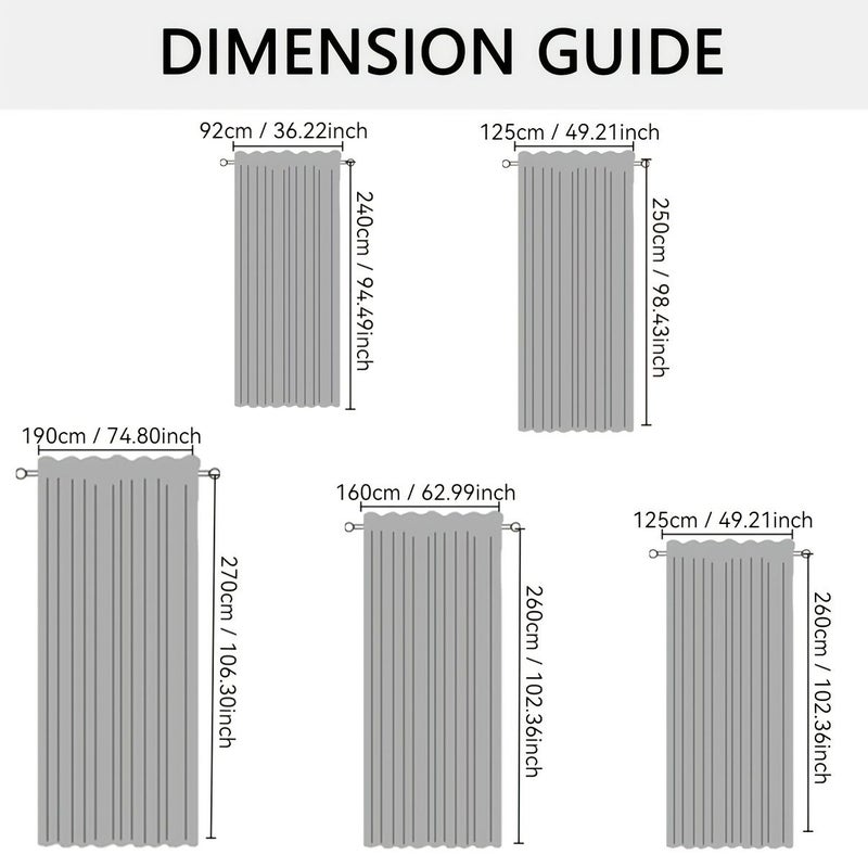 2pcs Bohemian Modern Thermal Insulating Blackout Curtains 160cm X 260cm Horizontal Leaf Window Drapes Light Blocking Panels Champagne - Image 2