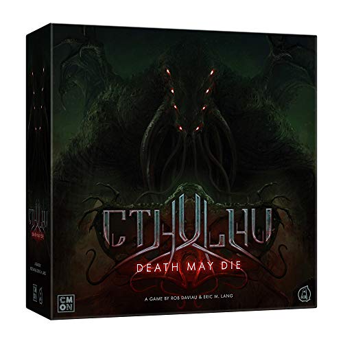 CMON Cthulu: Death May Die Board/ Horror/ Mystery/ Cooperative Game for Adults and Teens | Ages 14+ | 1-5 Players | Average Playtime 90-120 Minutes | Made by CMON - Image 1